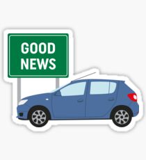 Good News! It's James May's Dacia Sandero Design Sticker