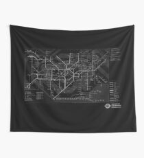 London Underground Wall Tapestry