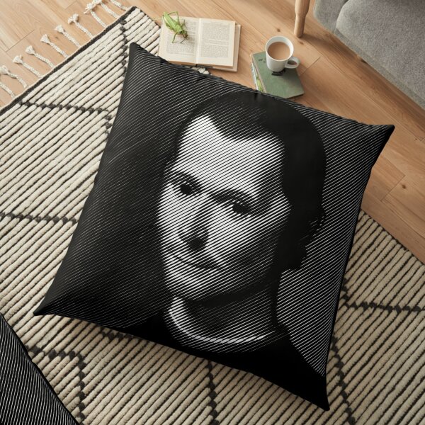 Niccolo Machiavelli Floor Pillow