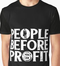 People Before Profit Graphic T-Shirt