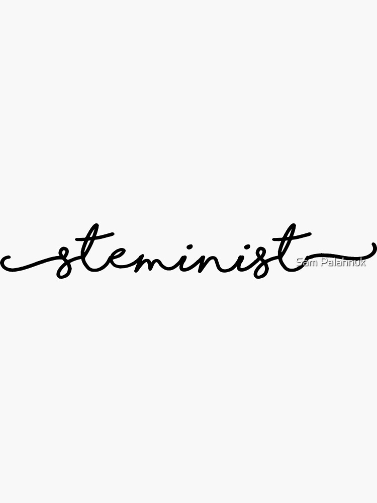 Steminist sticker by sampalahnukart