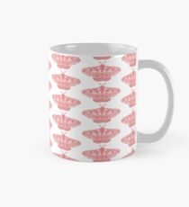 Pink Emperor Moth Pattern Mug