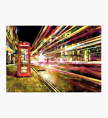 London at Night Photographic Print