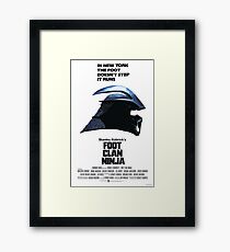 Stanley Kubrick's Foot Clan Ninja Framed Print