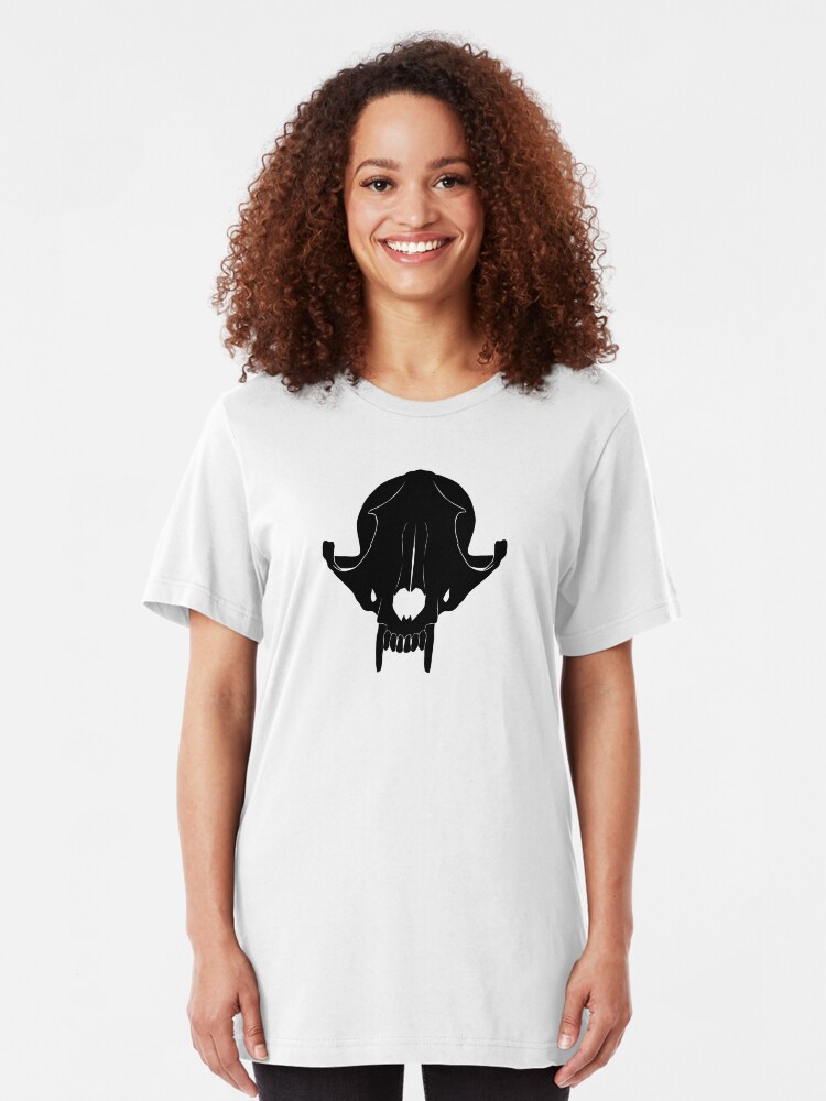 Alternate view of Fox Skull Slim Fit T-Shirt