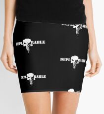 DEPLORABLE Mini Skirt