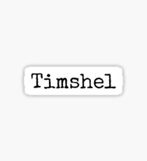 Timshel Sticker