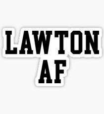 Lawton AF Sticker