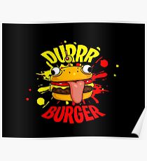 NEU! DURRR BURGER Poster