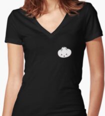 For The Love Of Dumplings Fitted V-Neck T-Shirt