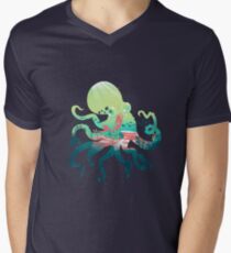 Wunder Meer T-Shirt mit V-Ausschnitt
