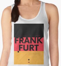 Frankfurt travel illustration Women's Tank Top
