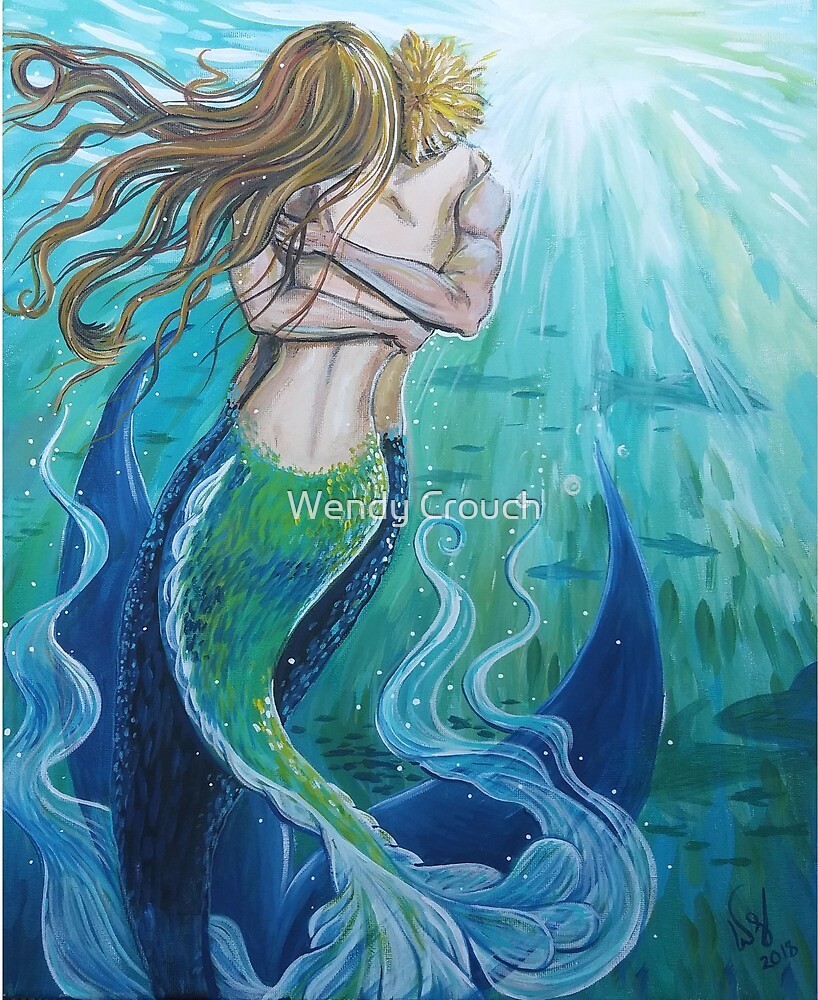 Sirenas enamoradas» de Wendy Crouch | Redbubble