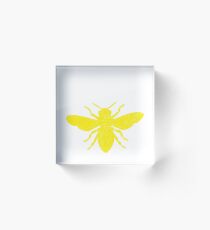 Let It Bee T-Shirt Beekeeper Gift Cute Bee Honey Maker Tee Acrylic Block