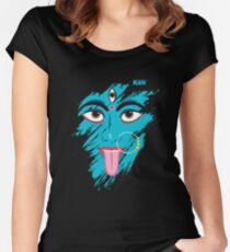 Kali - The Goddess of destruction Women's Fitted Scoop T-Shirt