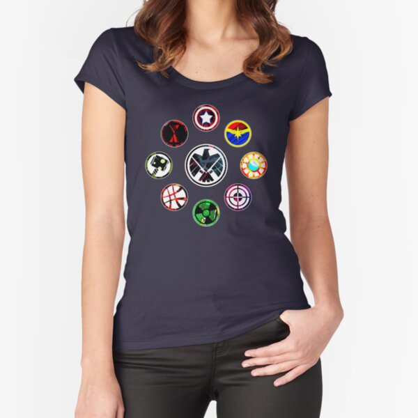 Sort of Avenging Fitted Scoop T-Shirt