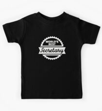 World's best Secretary Kids Tee