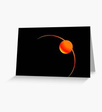 Syzygy Greeting Card