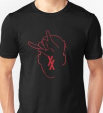 Rap Devil hand sign -MGK Unisex T-Shirt