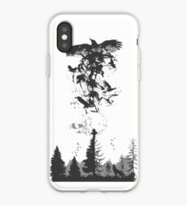 Itachi Crows Destruction Ninja iPhone Case