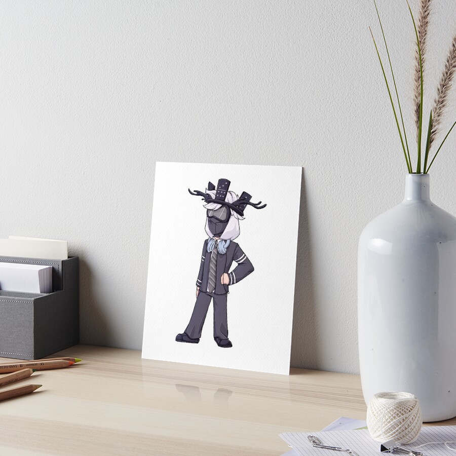 Locard Art Board Print By Evilartist Redbubble - locard roblox