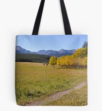 The Golden Trail Tote Bag