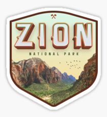 Zion National Park Sticker