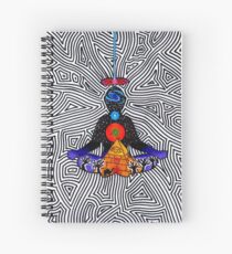 Psychedelic meditiation Spiral Notebook
