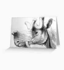 Eobasileus - Ancient Ungulate Greeting Card