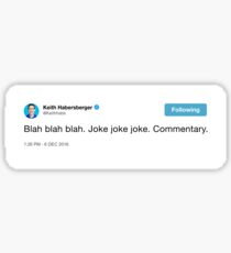 Keith's Tweet Sticker