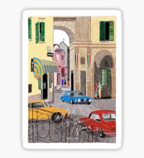 Call me by Your Name Drawing - Elio & Oliver - Crema Sticker