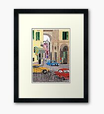 Call me by Your Name Drawing - Elio & Oliver - Crema Framed Print