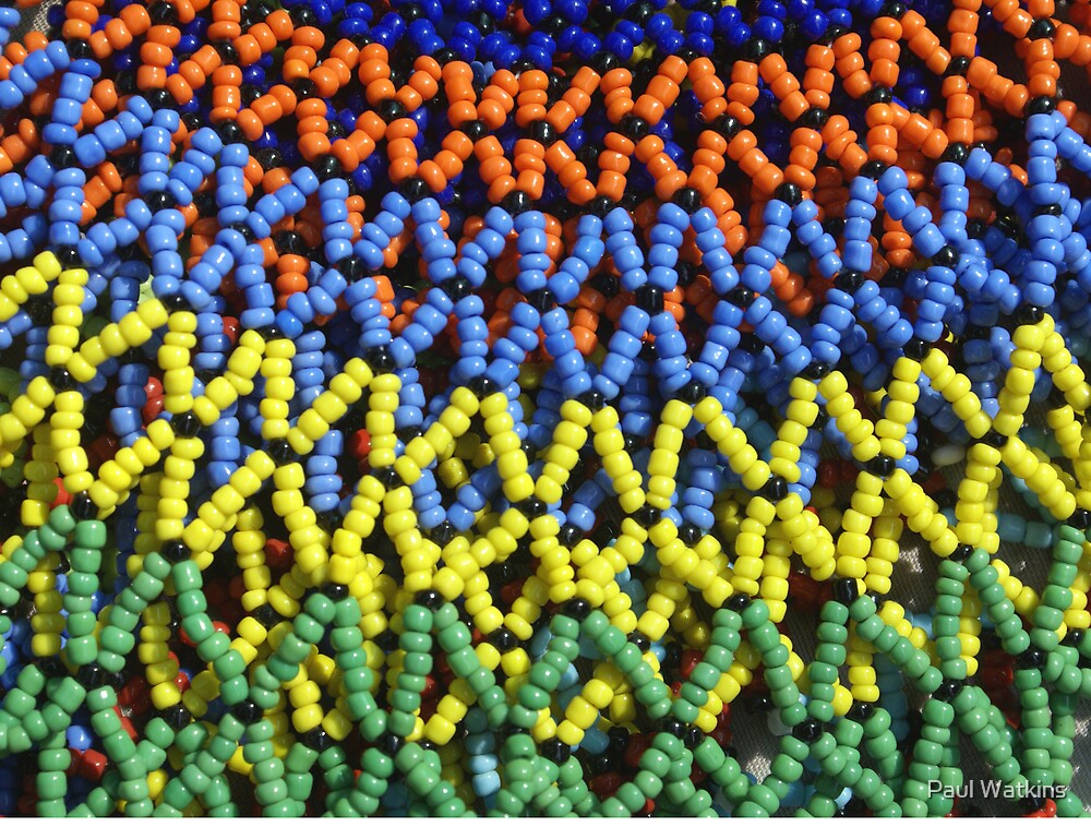 "Zulu Beads" by Paul Watkins Redbubble