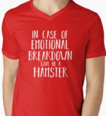 Funny Hamster Lover Shirt Gift for Men Women Kids Men's V-Neck T-Shirt