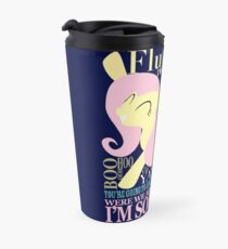 The Many Words of Fluttershy Travel Mug
