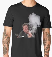 Elon Musk Smokes Men's Premium T-Shirt