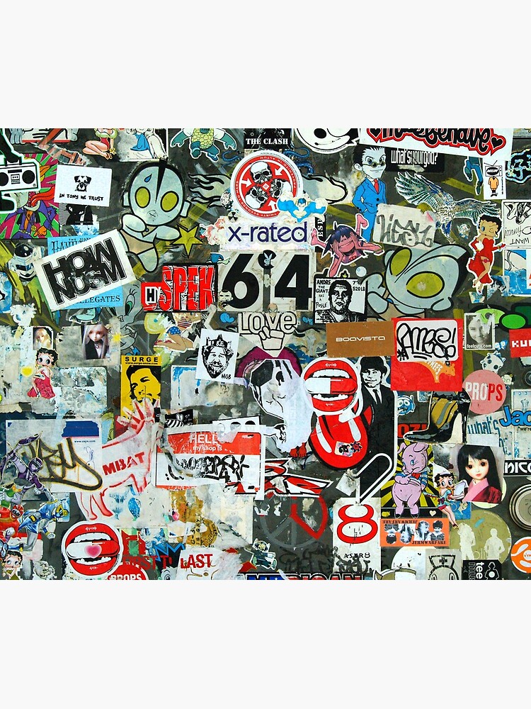 Collages and graffiti by fourretout