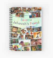 Become Jehovah's Friend - Caleb and Sophia Snapshots Spiral Notebook