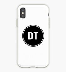 DT circle design iPhone Case
