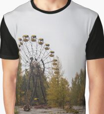 Pripyat Chernobyl Ferris Wheel Graphic T-Shirt