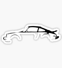 Porsche 911 Silhouette Sticker