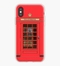 British Red Phone box with St Pauls iPhone Case