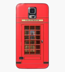 British Red Phone box with St Pauls Case/Skin for Samsung Galaxy