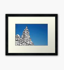 Royal Liver Building Liverpool Framed Print