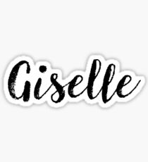 Giselle - Custom Girl Name Gifts Sticker