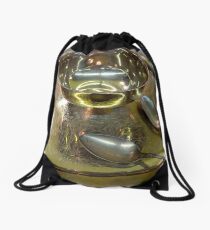 Old Silver Drawstring Bag