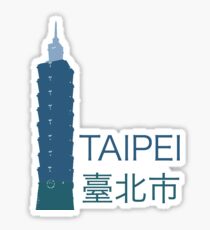 Taipei, Taiwan – Taipei 101 Skyline Sticker