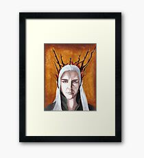Wood Elf King Framed Print