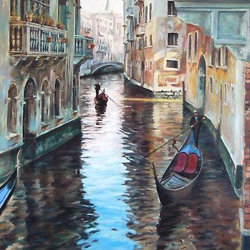 Imagen de la obra Gondolas de Venecia de miquelcazanya