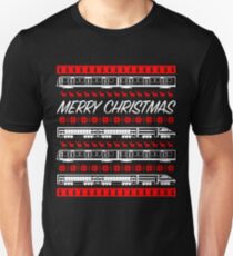 Christmas Train Unisex T-Shirt